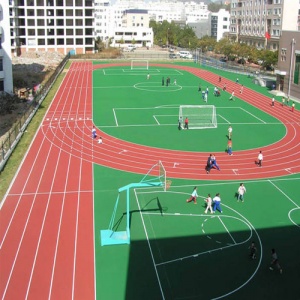 湖北省天门市新堰小学塑胶跑道